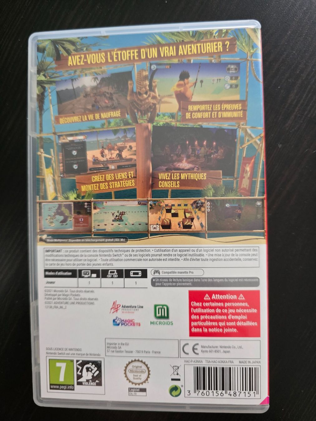 Nintendo Giochi: Jeu Switch Koh-Lanta – Usato da Tramelan venduto da Nirdan 2