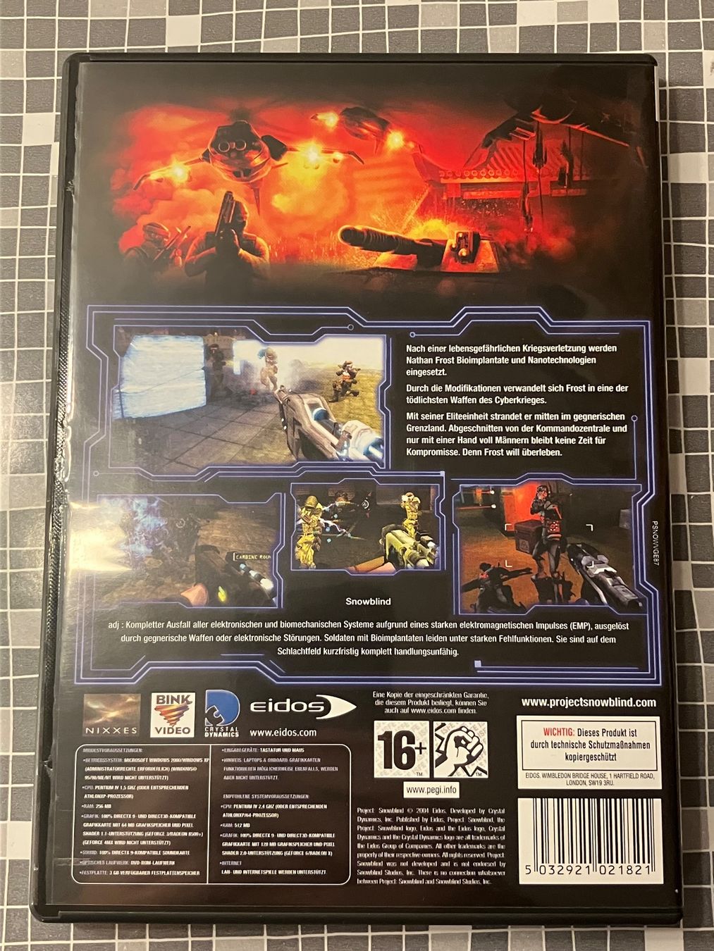 Giochi: Project Snowblind - PC (2004, deutsch) – Usato da Winkel venduto da Asdas87 1