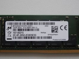 RAM Modul Micron 32GB 2RX4 PC4-2666V-RB2-12 gebraucht