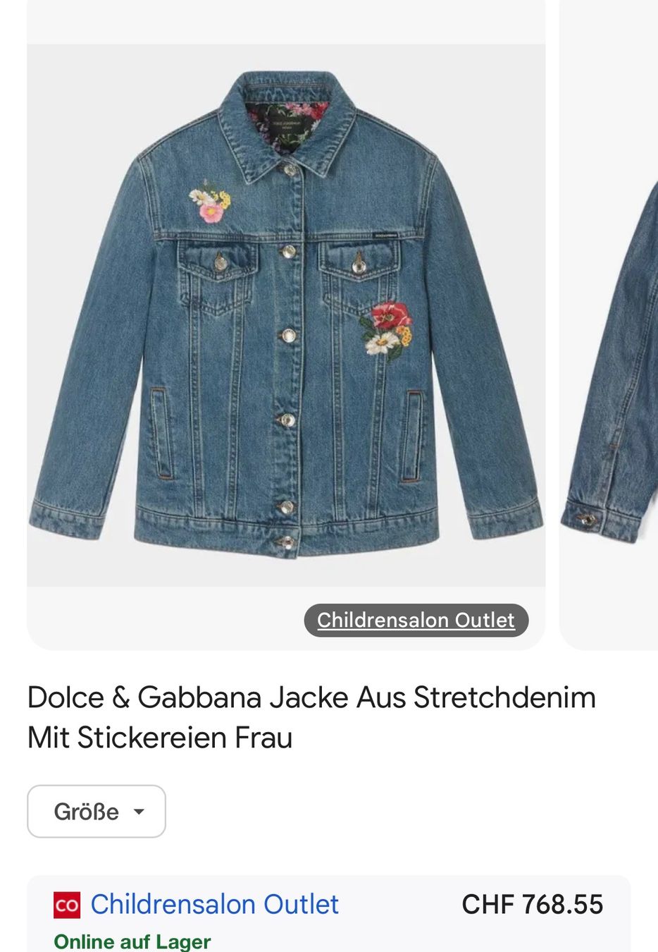 Jacken & Mäntel: Dolce Gabanna Kids – Neu (gemäss Beschreibung) aus Reinach AG von MineD 1