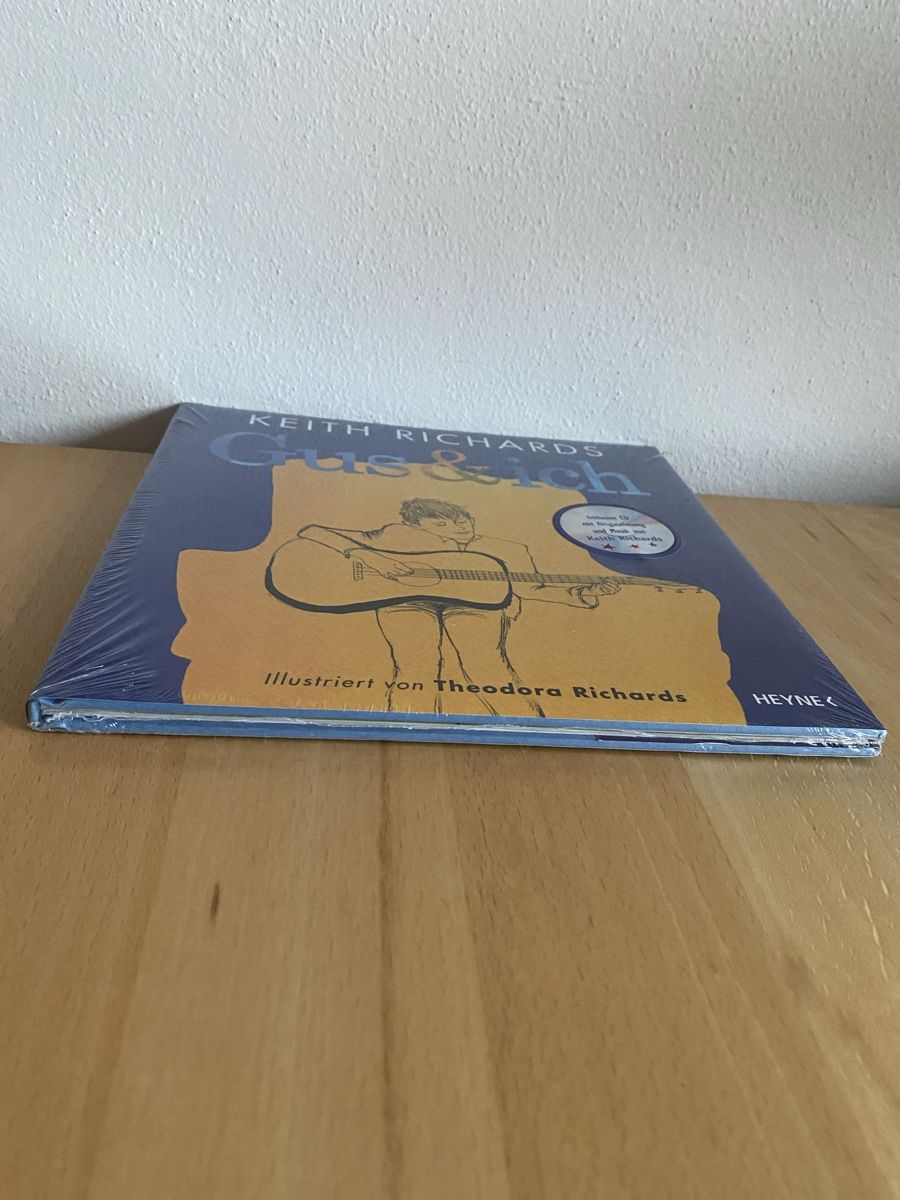 Libri: Gus & ich - Keith Richards inklusive CD – Nuovo e nell'imballaggio originale da Schwarzenburg venduto da Michellu 4