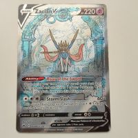 Pokemon Zacian V Crown Zenith Alt Art Illustration Rare