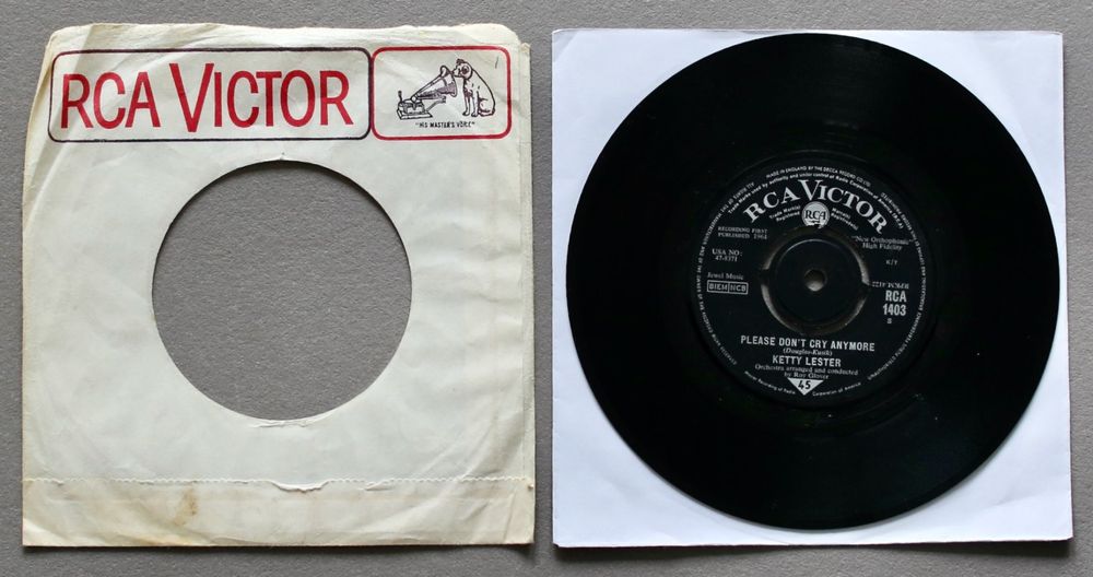 Single, Soul, Ketty Lester, Roses grow with thorns, UK 1964 (Gebraucht ...