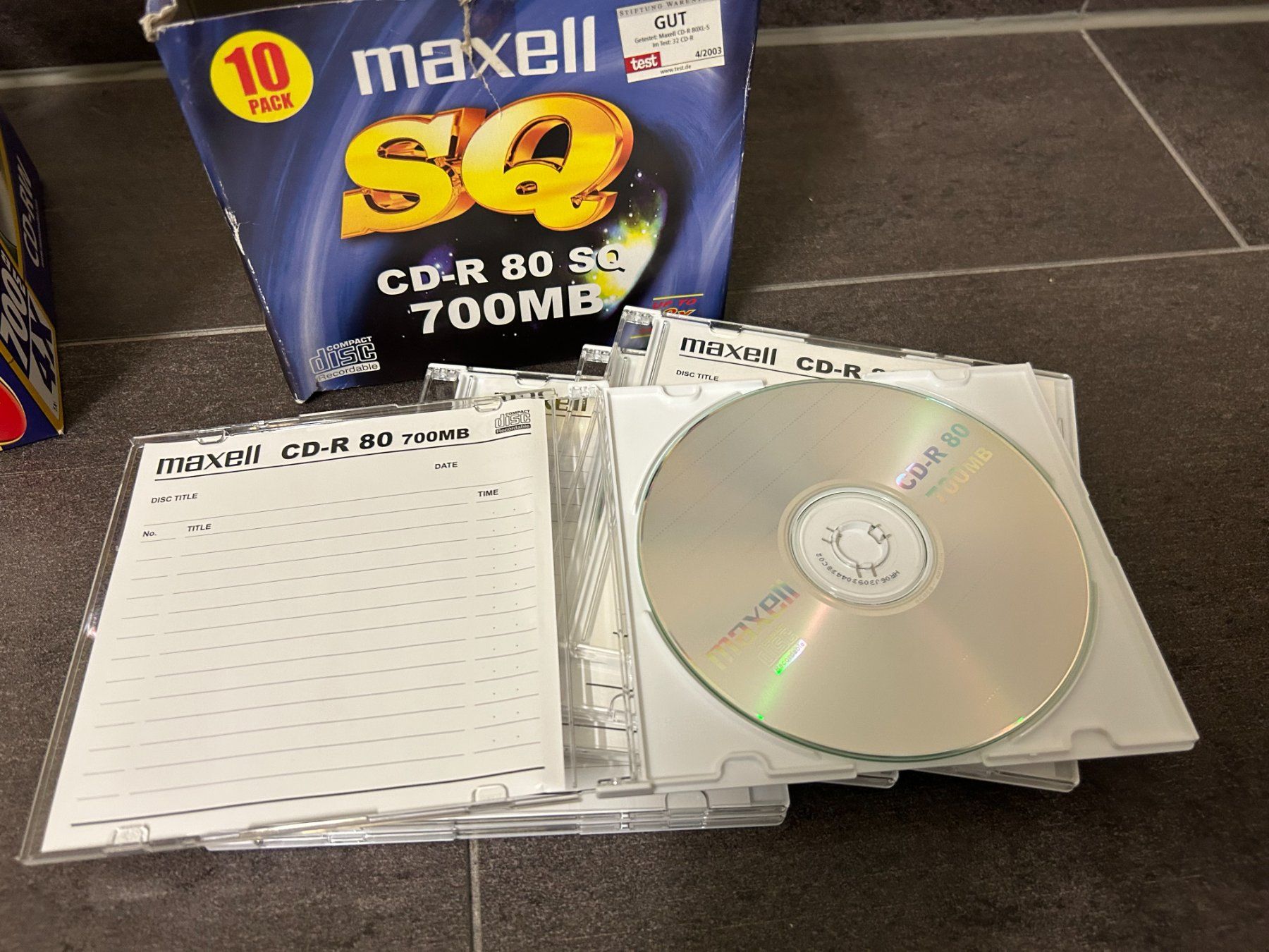 CD & DVD vergini: CD-R / CD-RW – Nuovo e nell'imballaggio originale da Hagendorn venduto da Teora66 4