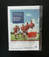 Pin «HOPP SCHWIIZ» von der Credit Suisse