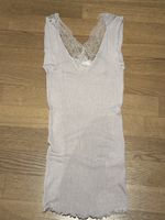 Zimmerli Top Damen Grösse M Seide Baumwolle Spitze