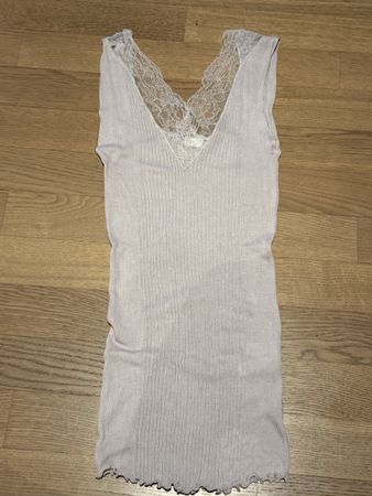 Zimmerli Top Damen Grösse M Seide Baumwolle Spitze