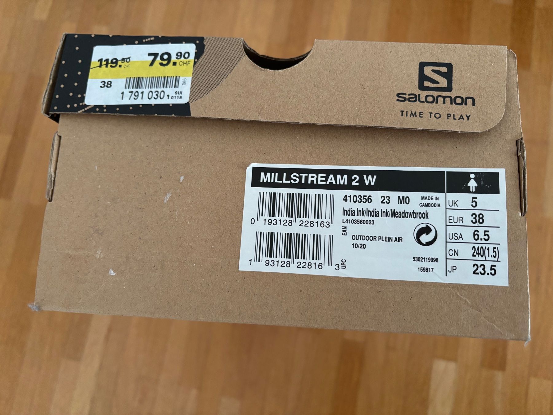 Salomon Scarpe da donna: Salomon Damen-Wanderschuhe, Grösse 38 – Usato da Bettingen venduto da pro_82lh 1
