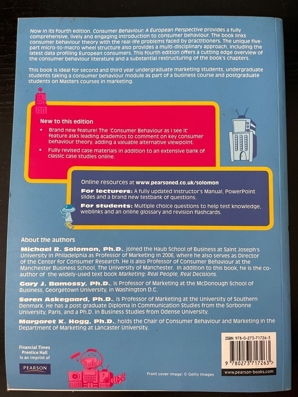 Bücher: Consumer Behaviour / Solomon Bamossy – Gebraucht aus Hombrechtikon von Uptowns 2
