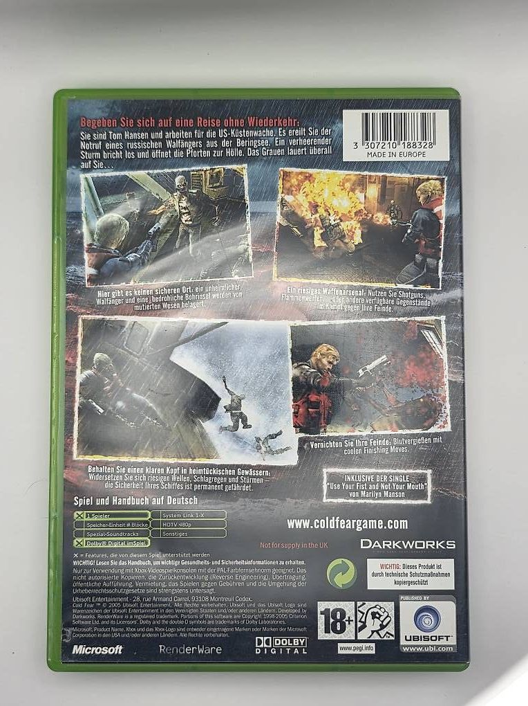 Spiele: Cold Fear Xbox Survival Horror-Klassiker – Gebraucht aus Thal von Jones9424 2