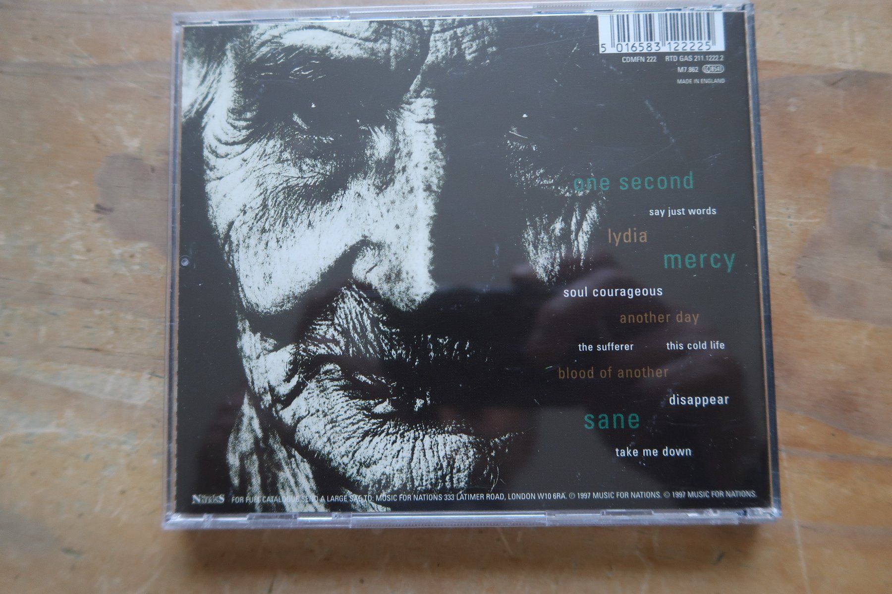 CD: PARADISE LOST - ONE SECOND - CD – Usato da Basel venduto da Patiscat 1