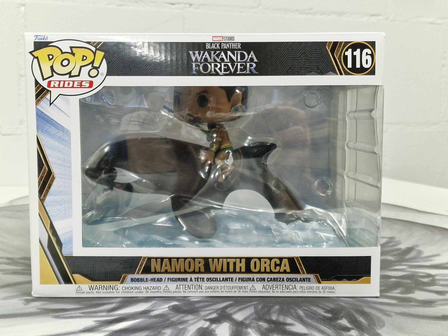 Funko Statuette: Funko Pop! Rides Namor mit Orca #116 – Usato da St. Erhard venduto da hubi36