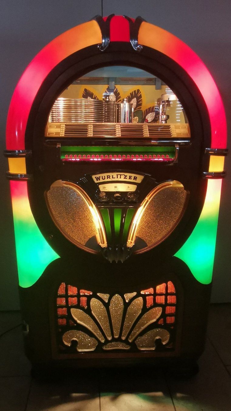 Wurlitzer Jukebox: Musikbox Jukebox Wurlitzer 750 – Usato da Geroldswil venduto da jukeman