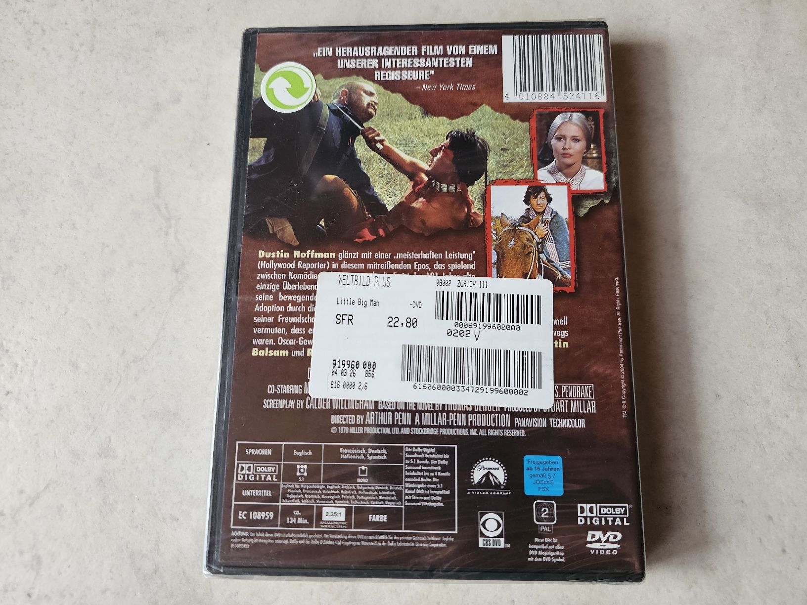 Alle DVDs: Little Big Man  /  Fabrikneu – Neu und originalverpackt aus Schneisingen von backstore24 1