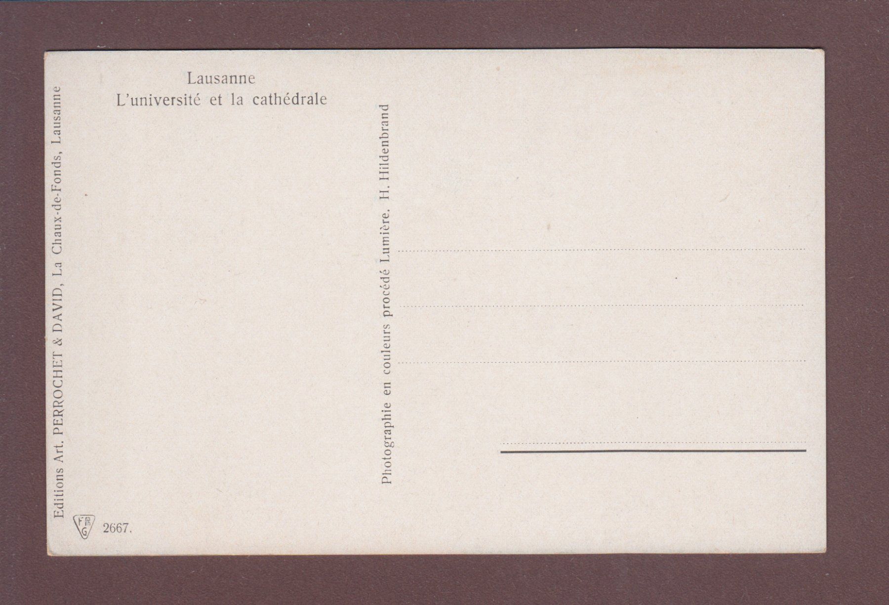 Cartoline postali: LAUSANNE - Place de la Riponne – Usato da Pully venduto da nicecards 1
