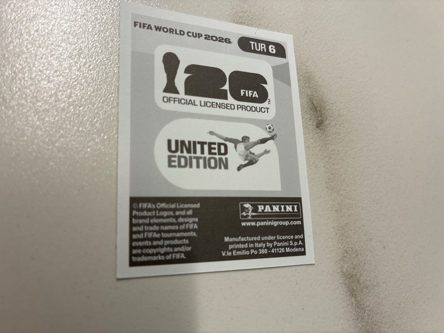 Panini Carte collezionabili: Panini WM 2026 Mexiko Sticker - TUR6 – Nuovo (secondo la descrizione) da Basel venduto da yac_h5js 1