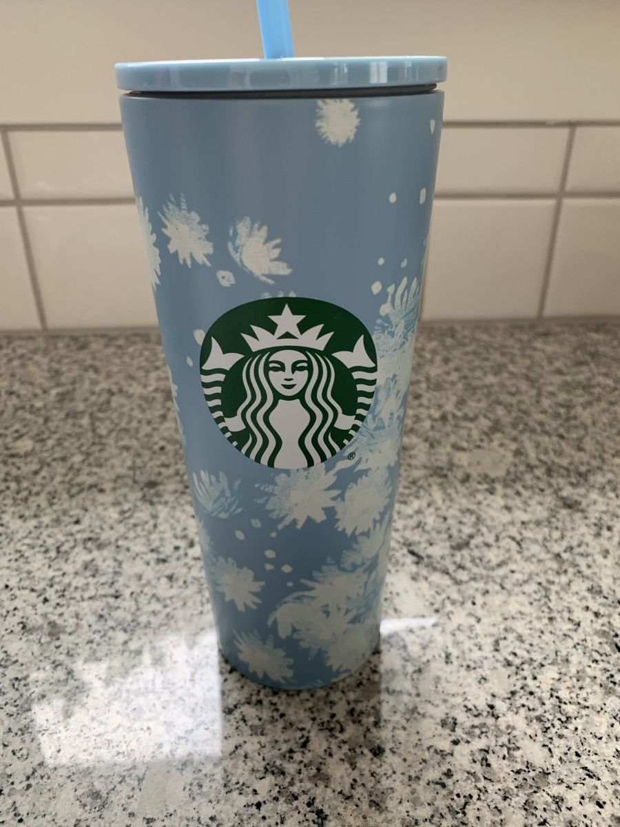Contenitori & Simili: Starbucks Thermobecher hellblau ca. 5dl – Usato da Ellikon an der Thur venduto da Bali1999