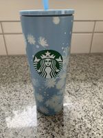 Starbucks Thermobecher hellblau ca. 5dl
