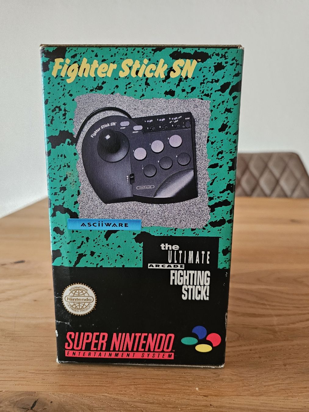 Nintendo Console: Super Nintendo Ultimate Fighter Stick  -  Originalverpackt – Usato da Schneisingen venduto da backstore24 3