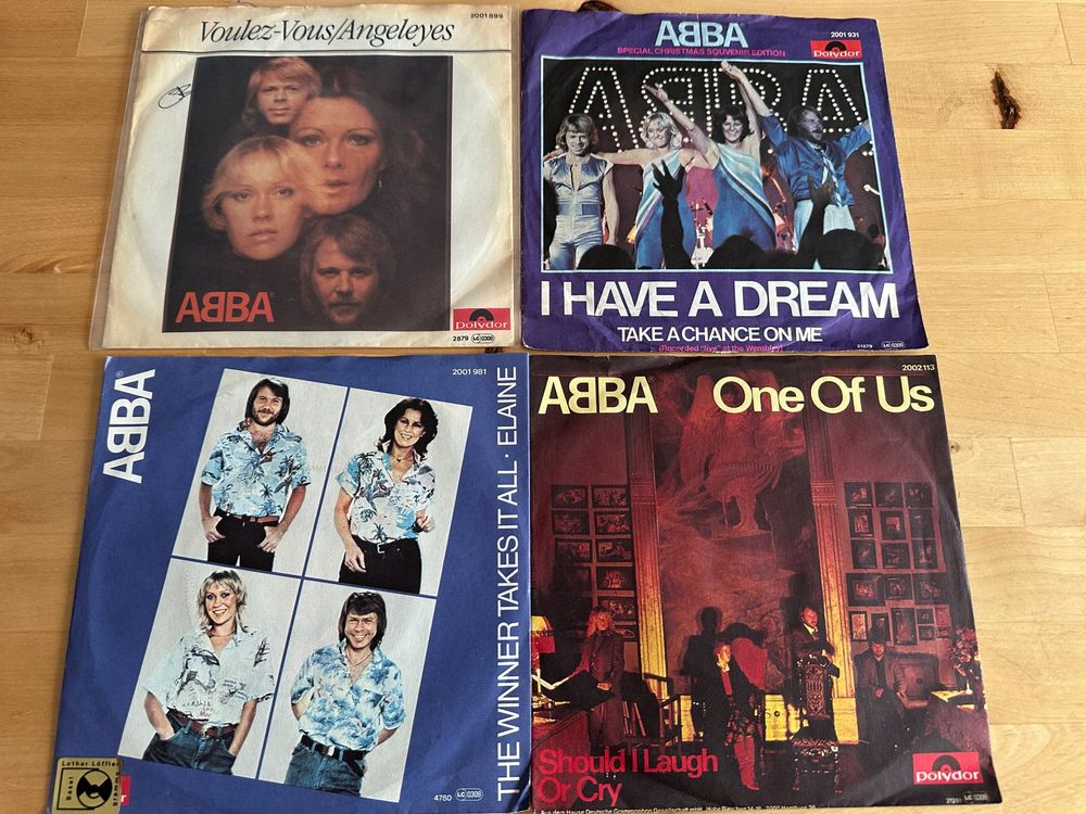 ABBA rare Singles 1979-1980 rare Pressungen Top Hit Kult (Gebraucht) in ...
