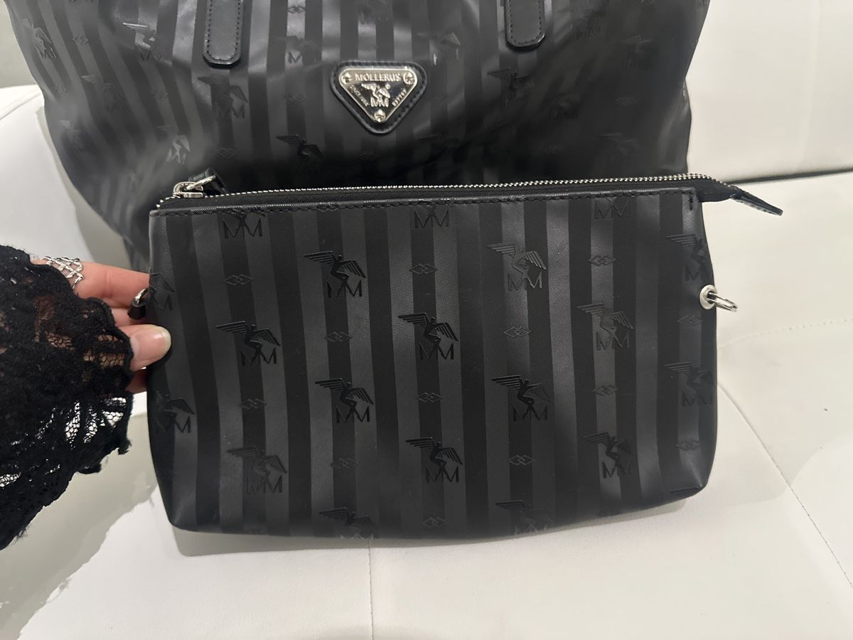 Maison Mollerus Borse da donna: Maison Mollerus Shopper mit Pochette, Schwarz – Nuovo (secondo la descrizione) da Neuenegg venduto da kar_smg9 1