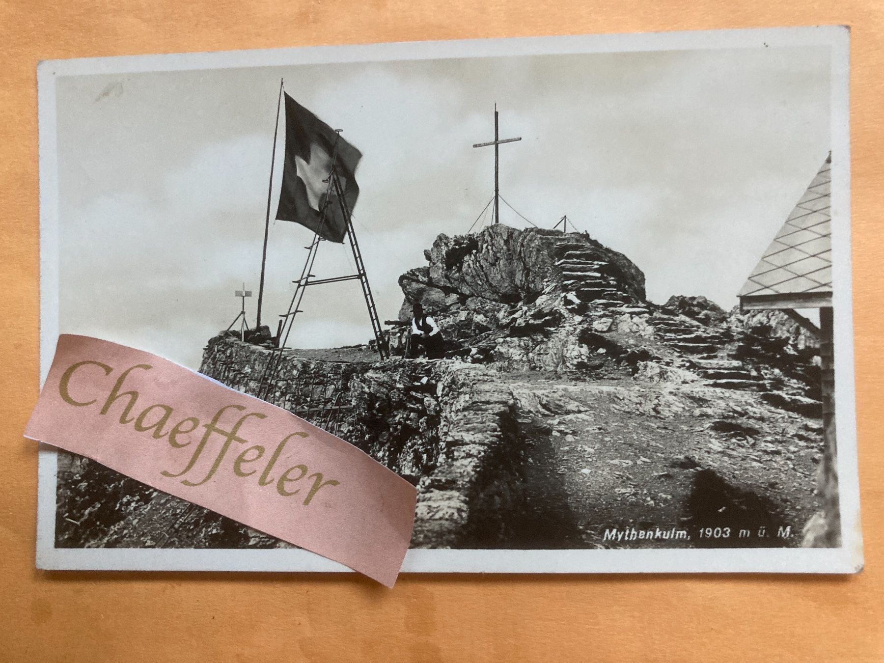 Cartes postales: 1936 Mythenkulm – D'occasion à Zürich par Chaeffeler