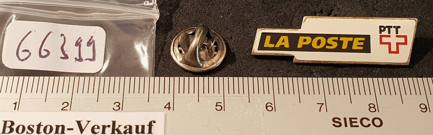 Placchette & Badge: GG399- Pin PTT La Poste Logo – Usato da Reinach BL venduto da Boston-Verkauf 1