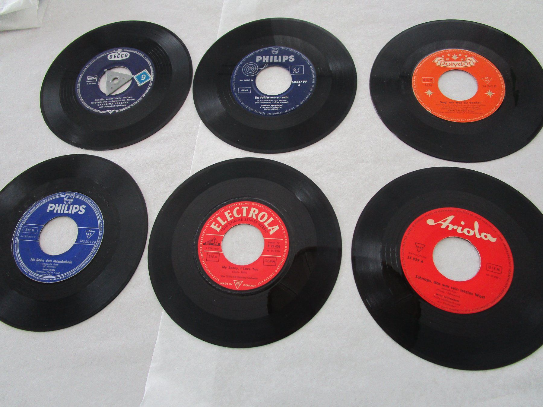 Vinyles: Single Schallplatten Sammlung 4 – D'occasion à Grenchen par Uhus15