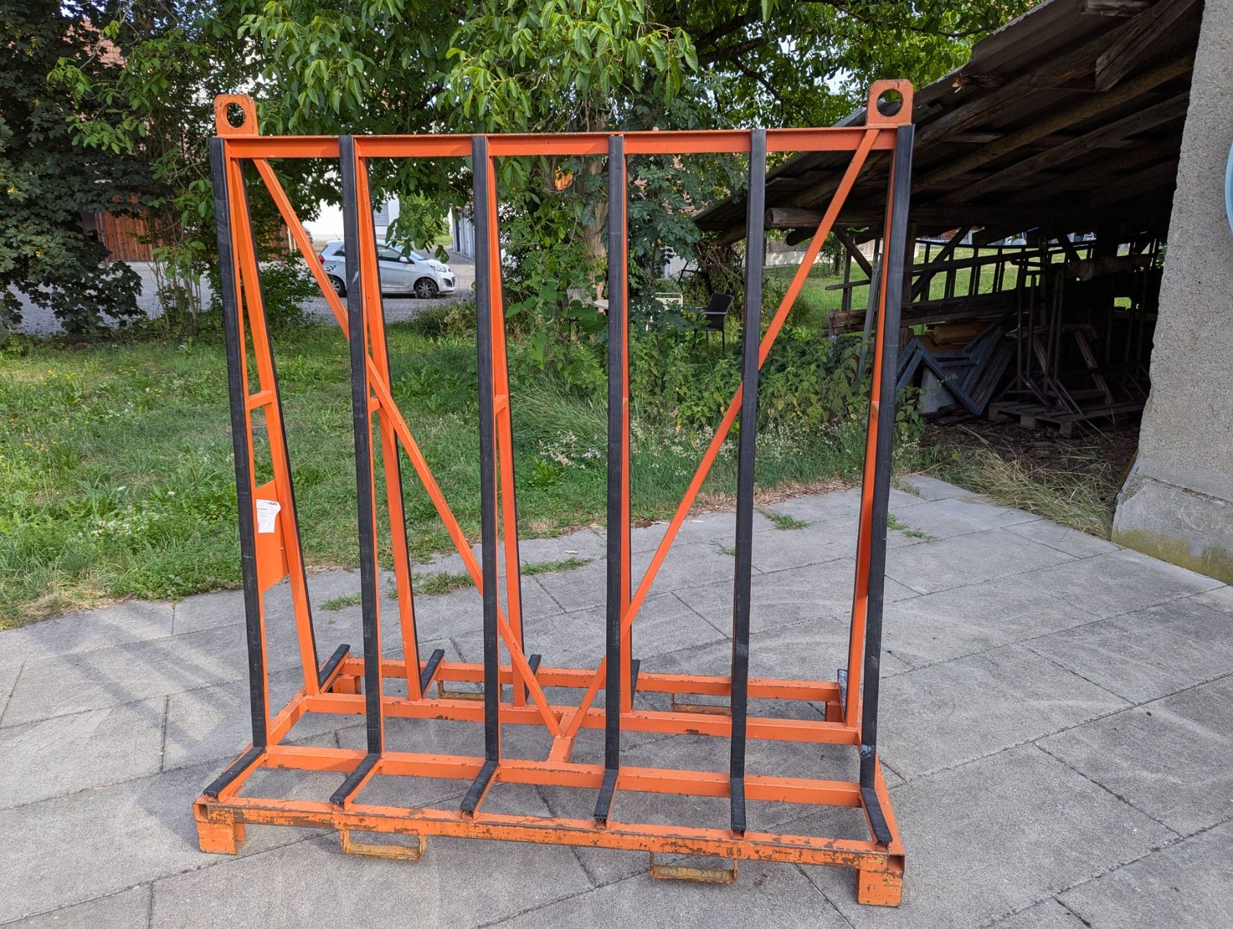 Sonstiges zum Lager & Transport: Glasgestell Orange Metall gebraucht – Gebraucht aus Watt von inf_cpz7 4