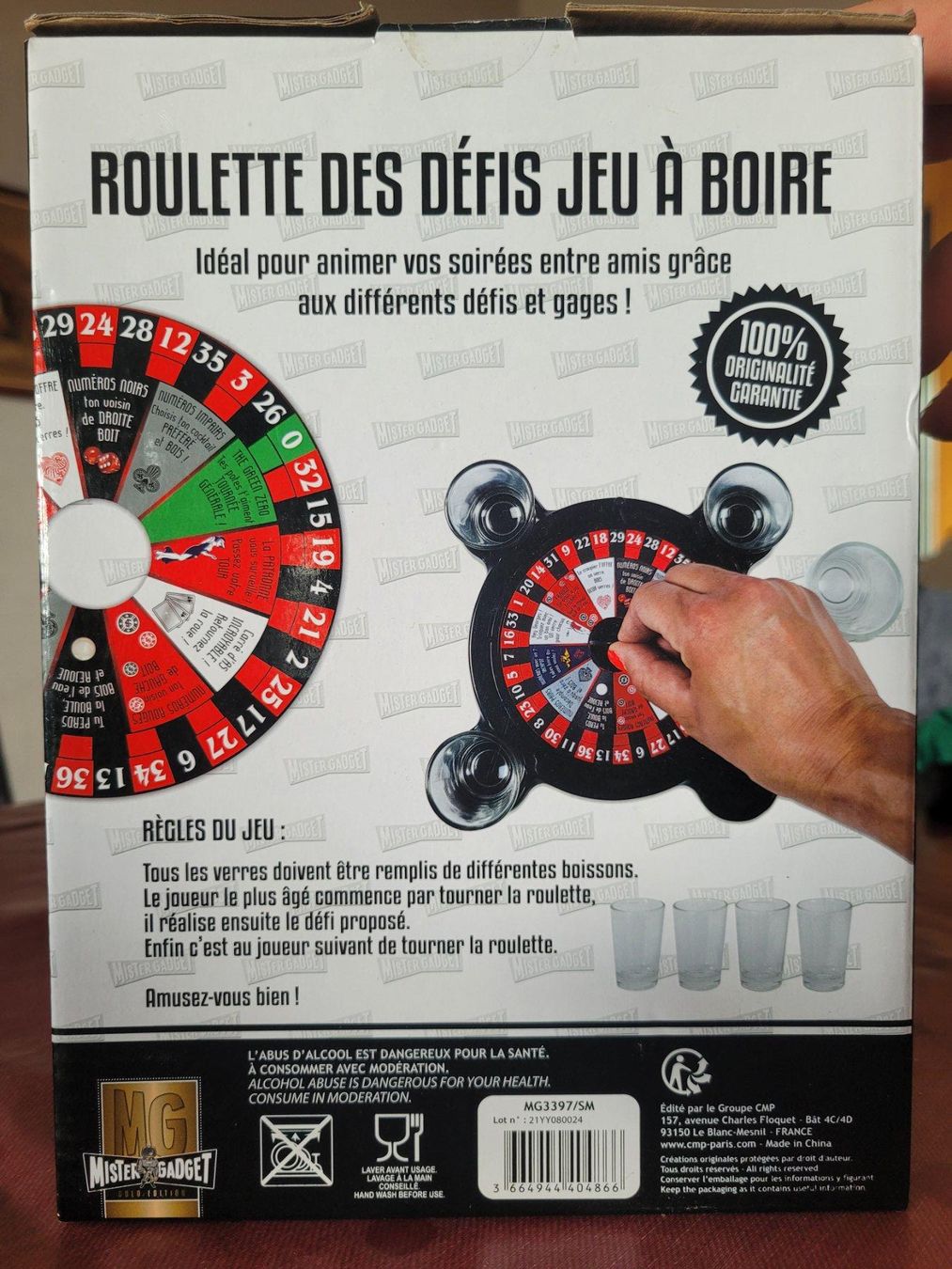 Giochi: Roulette des défis – Nuovo e nell'imballaggio originale da Bevaix venduto da pac_7gyt