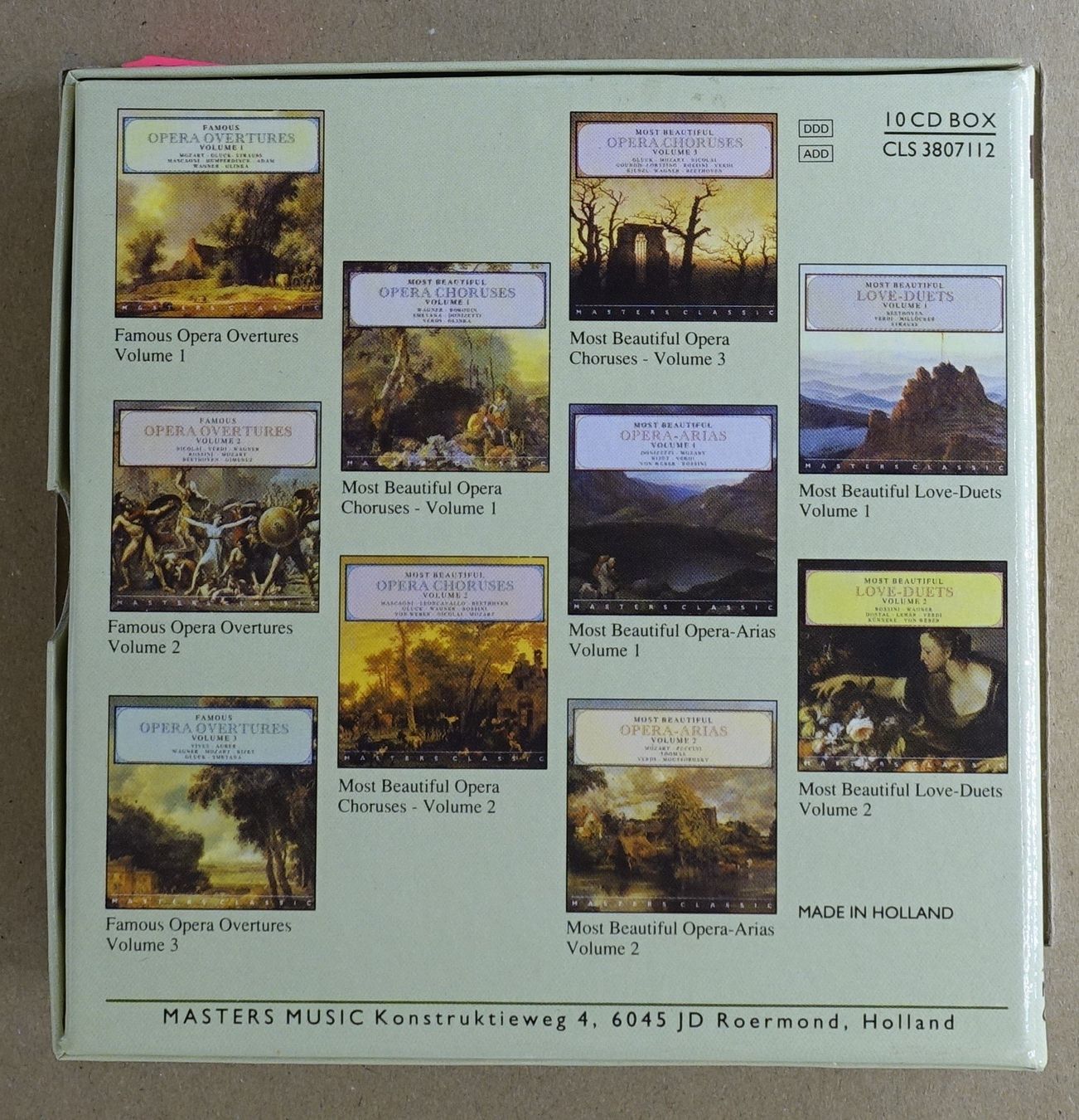 CD: The Greatest Opera Collection (10 CDs) - F21 – Usato da Sessa venduto da fraenklishop 1