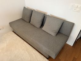 Sofa Bett grau wie neu