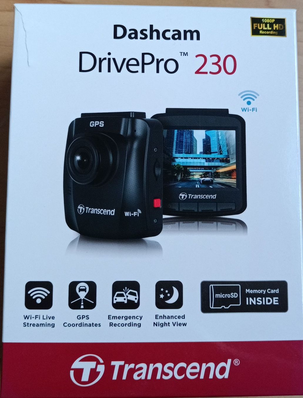Action Cam: Transcend DrivePro 230 Dashcam - Top Zustand – Neu und originalverpackt aus Amlikon-Bissegg von flint93