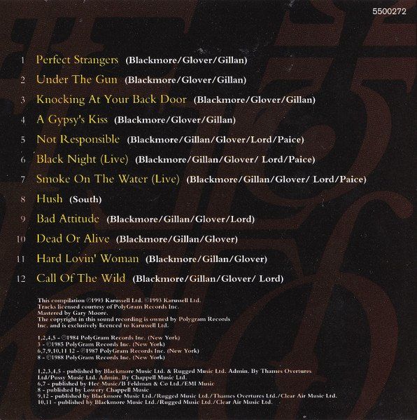 CD: Deep Purple – Progression - Vergriffen! - a – Usato da Brittnau venduto da Zibu 4