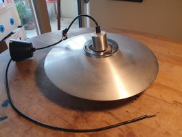 Deckenlampe grau 40 cm