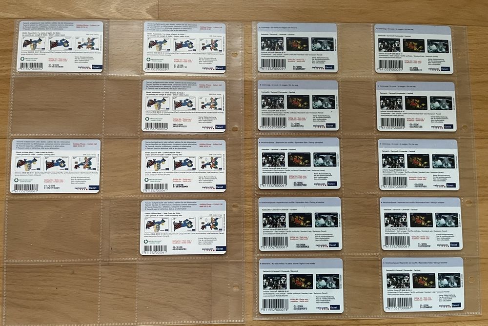 Swisscom Cartes de téléphone: 16 Taxkarten – D'occasion à Klingnau par Bigik 1