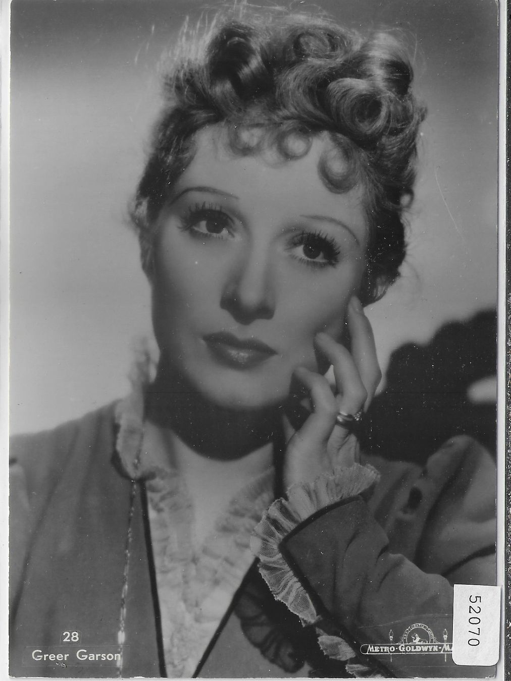 Cartes postales: Greer Garson MGM – D'occasion à Ettingen par Kartenplanet