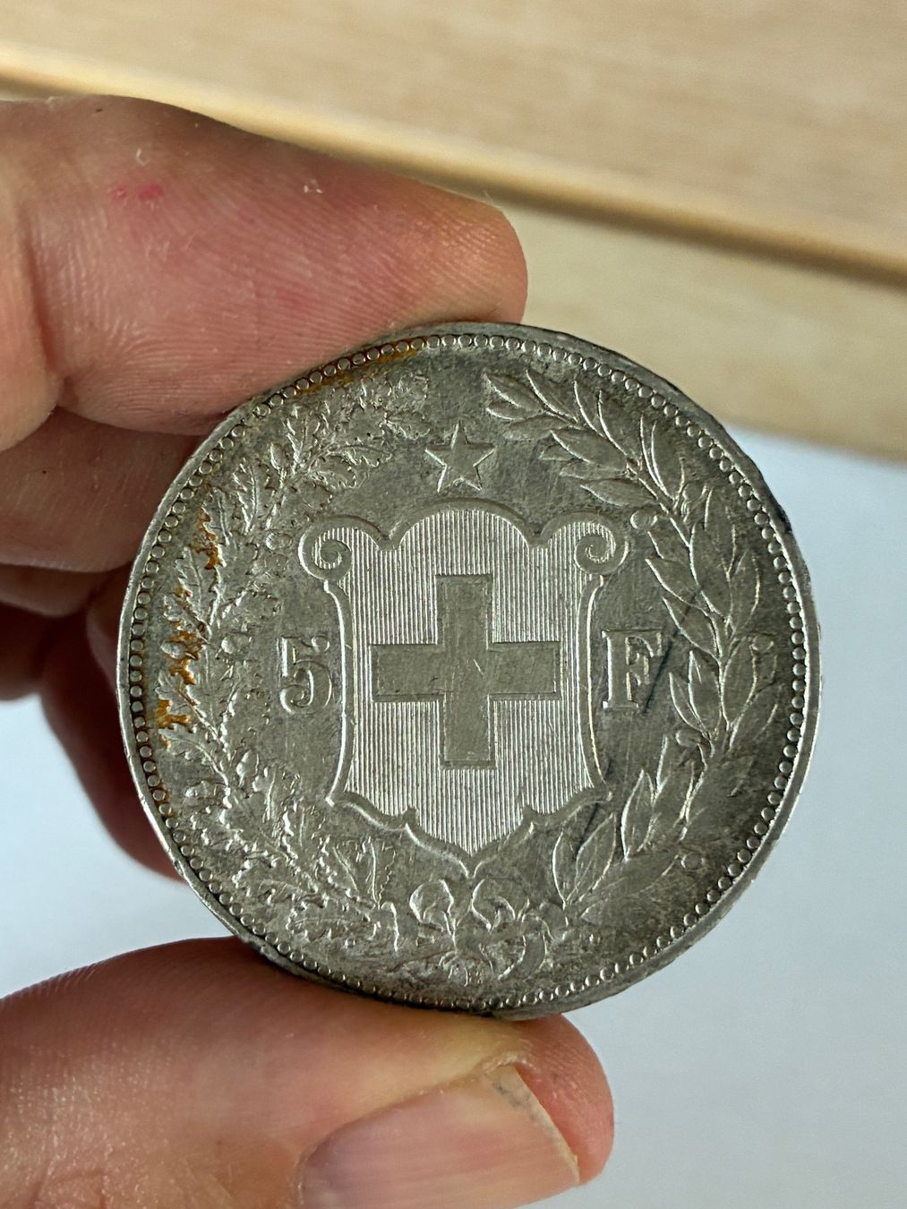 Alle Münzen: 5 Franken 1892 – Gebraucht aus Kesswil von 60plus 1