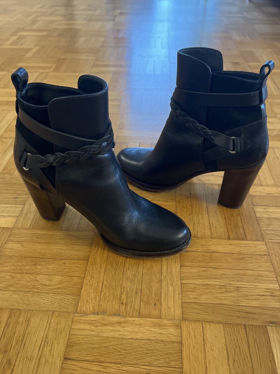 Damenschuhe: Stivaletti neri in pelle 39 – Gebraucht aus Sorengo von LaVale 5