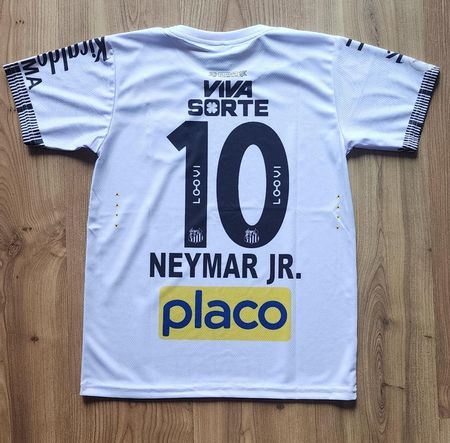 Kinder Trikot FC Santos Neymar JR. #10, Gr.164 und S,  Neu
