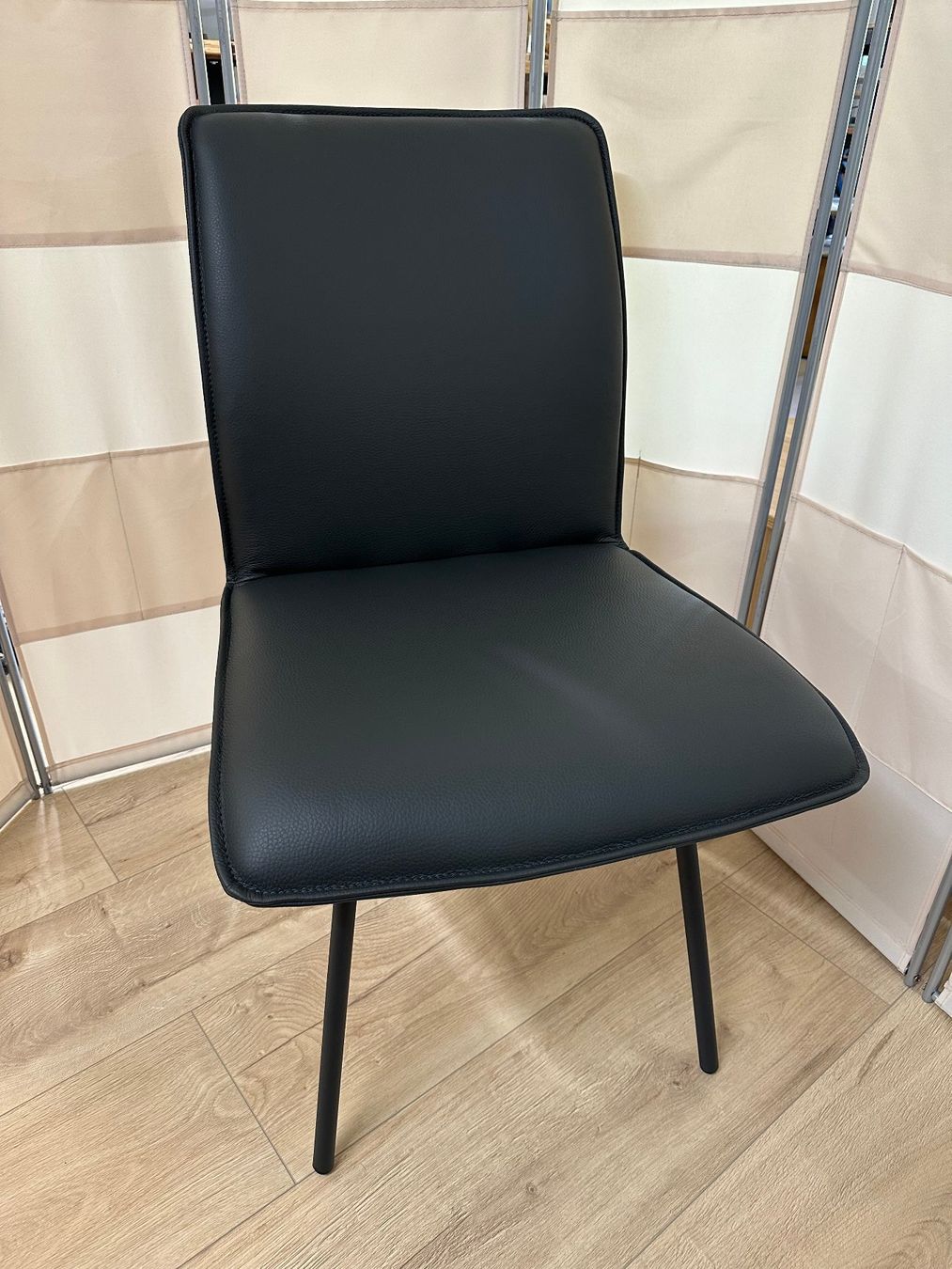 Sedie: 6 Stühle MAXIMO ELEGANT von Wimmer Leder anthrazit – Nuovo (secondo la descrizione) da Unterentfelden venduto da moebelrufli 6