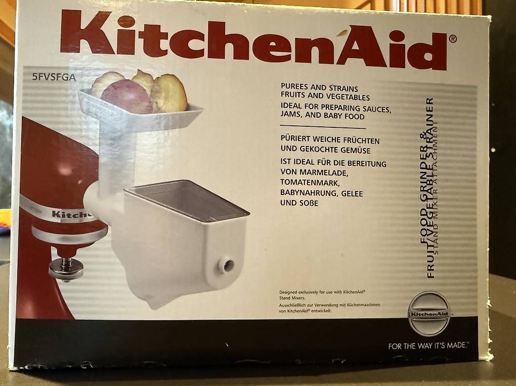 Elettrodomestici da cucina: NEU KitchenAid Fleischwolf und Pürier-Set – Usato da Unterwasser venduto da jan_jxh6