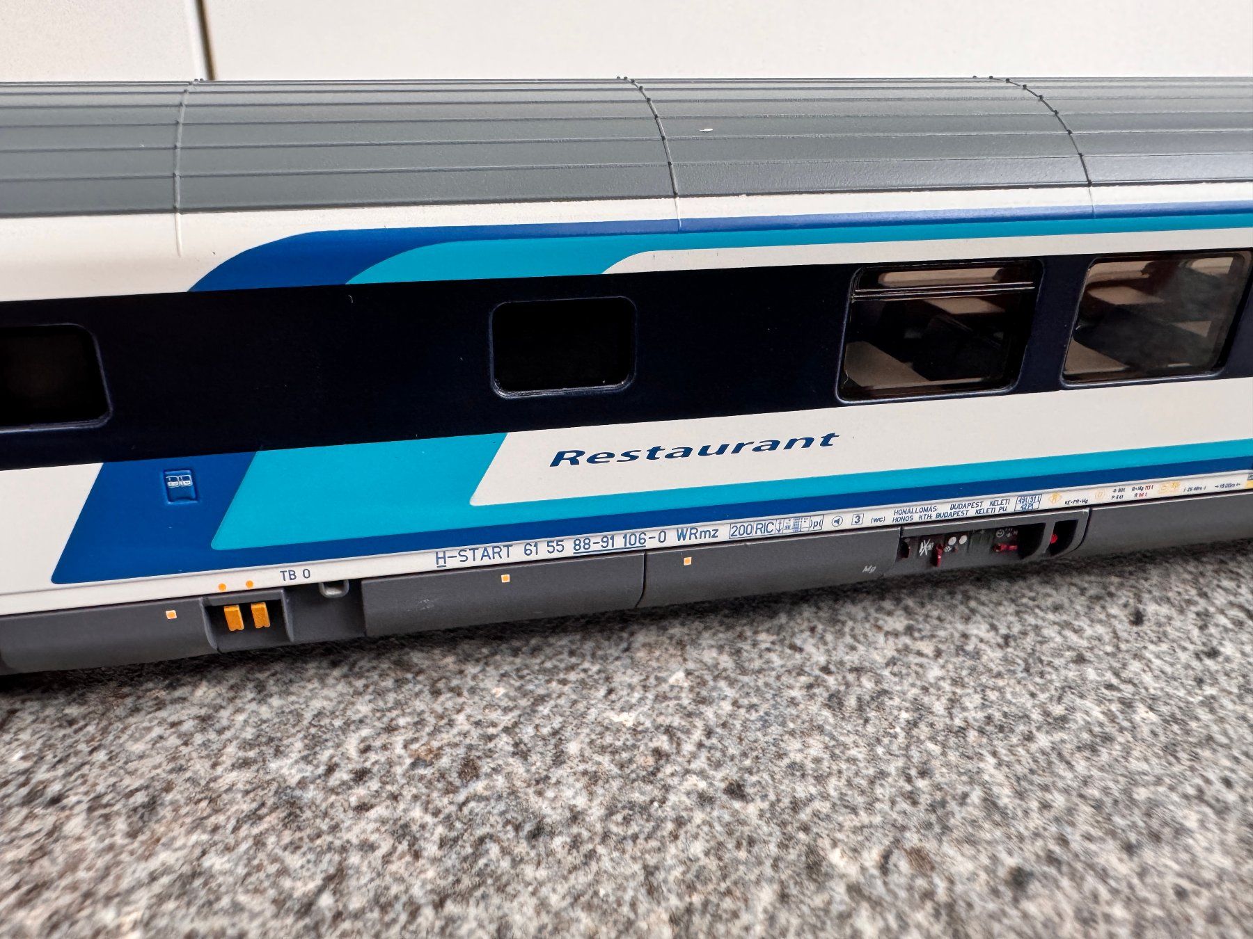 ACME Trains électriques: ACME 55260 MAV Start EC Hungaria Set – D'occasion à Basel par szbdsfrjs 2