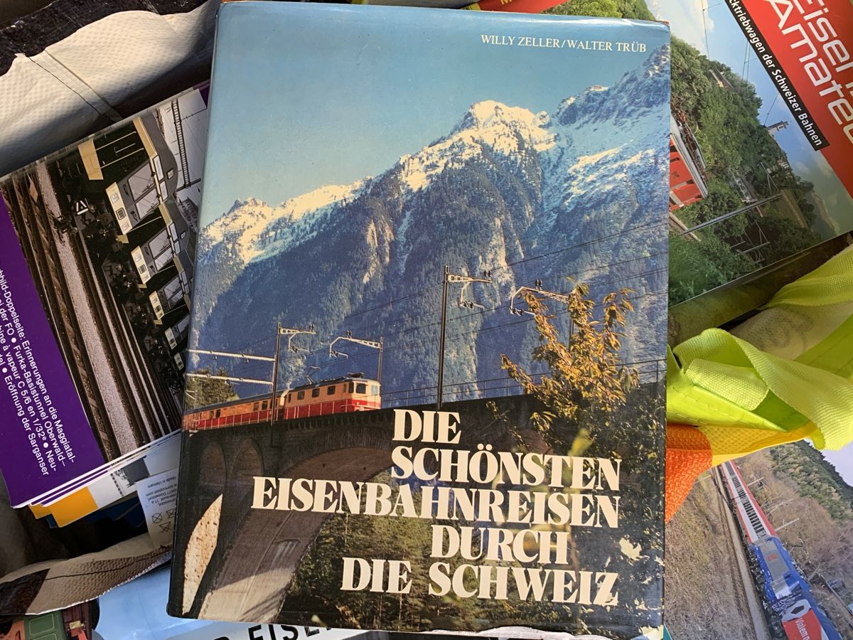 Bücher: Sammlung an Eisenbahn Literatur GRATIS – Gebraucht aus Thun von mar_6vkg 2