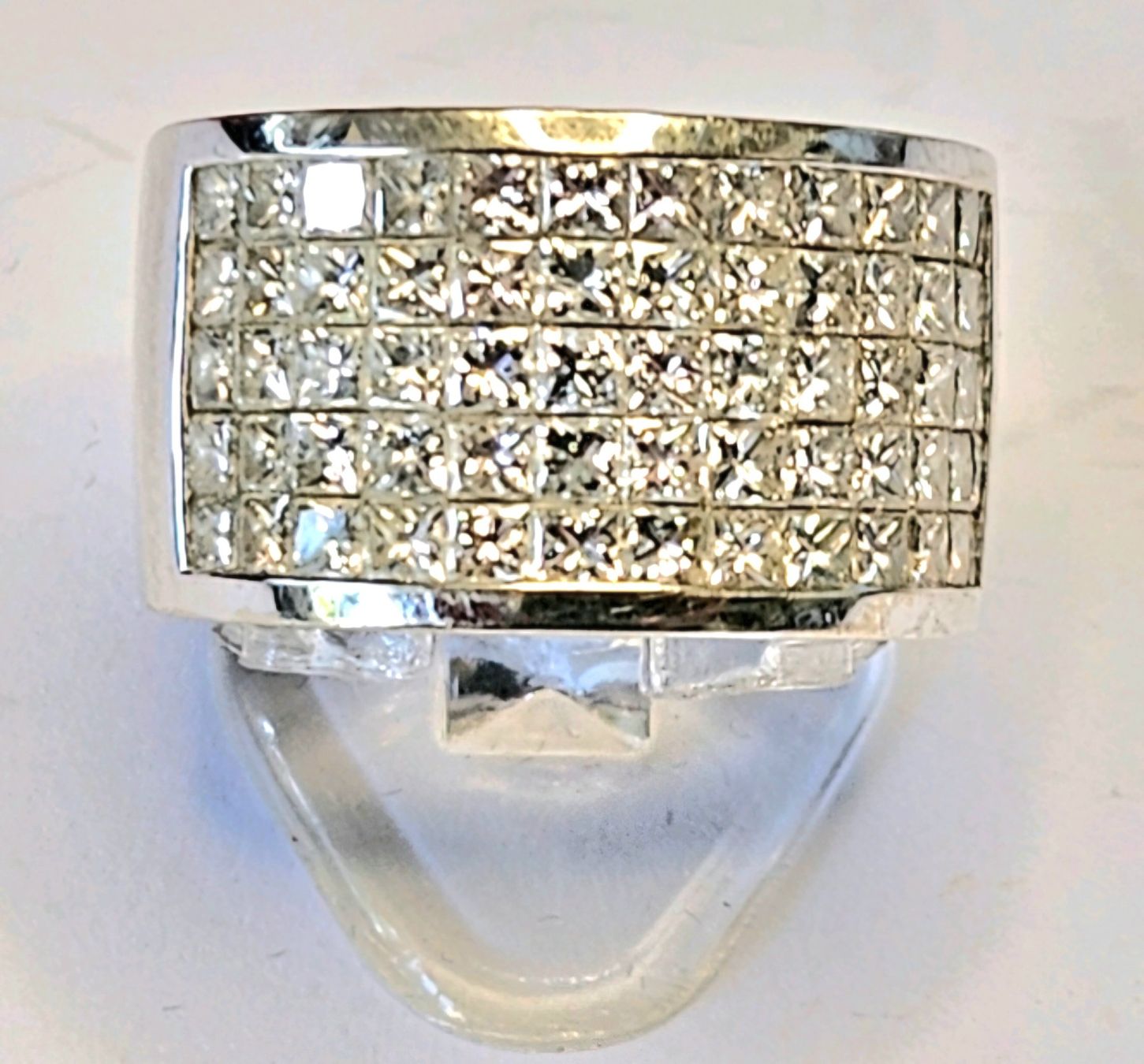 Bagues: Weissgoldring Diamanten – Neuf (Voir description) à Zürich par adriben 6