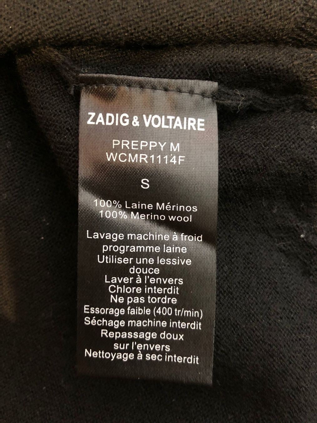 Pullover & Sweatshirts: Zadig & Voltaire #1 Pullover Gr S aus 100% Merinowolle – Gebraucht aus Berg am Irchel von Zweiti_Chance 6