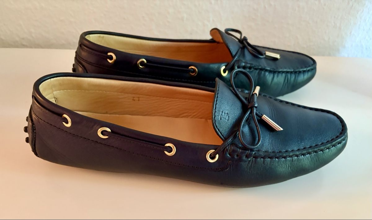 Tod'S Scarpe da donna: TOD'S Mokassin Gommino Dunkelblau mit Staubbeutel – Nuovo (secondo la descrizione) da Muttenz venduto da stoeberi01 1