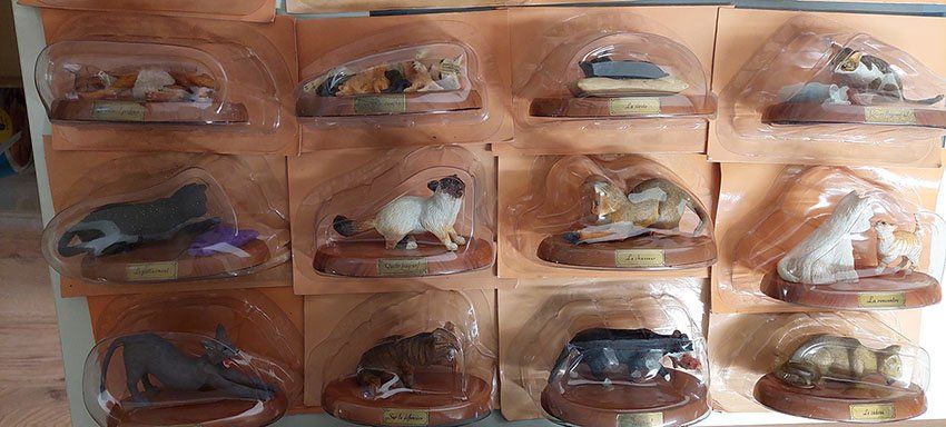 Statuette: lot de 80 figurines de chats Atlas – Nuovo e nell'imballaggio originale da Nyon venduto da tekkboy1968
