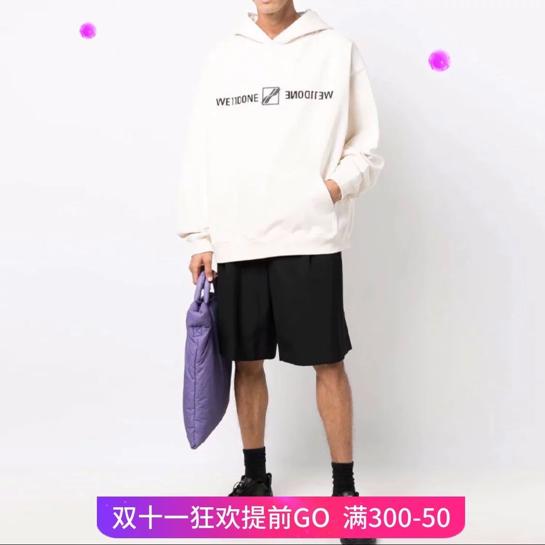 Maglioni & Felpe: We11done White Hoodie size S Oversized Style – Usato da Zug venduto da luc_8rvs 3