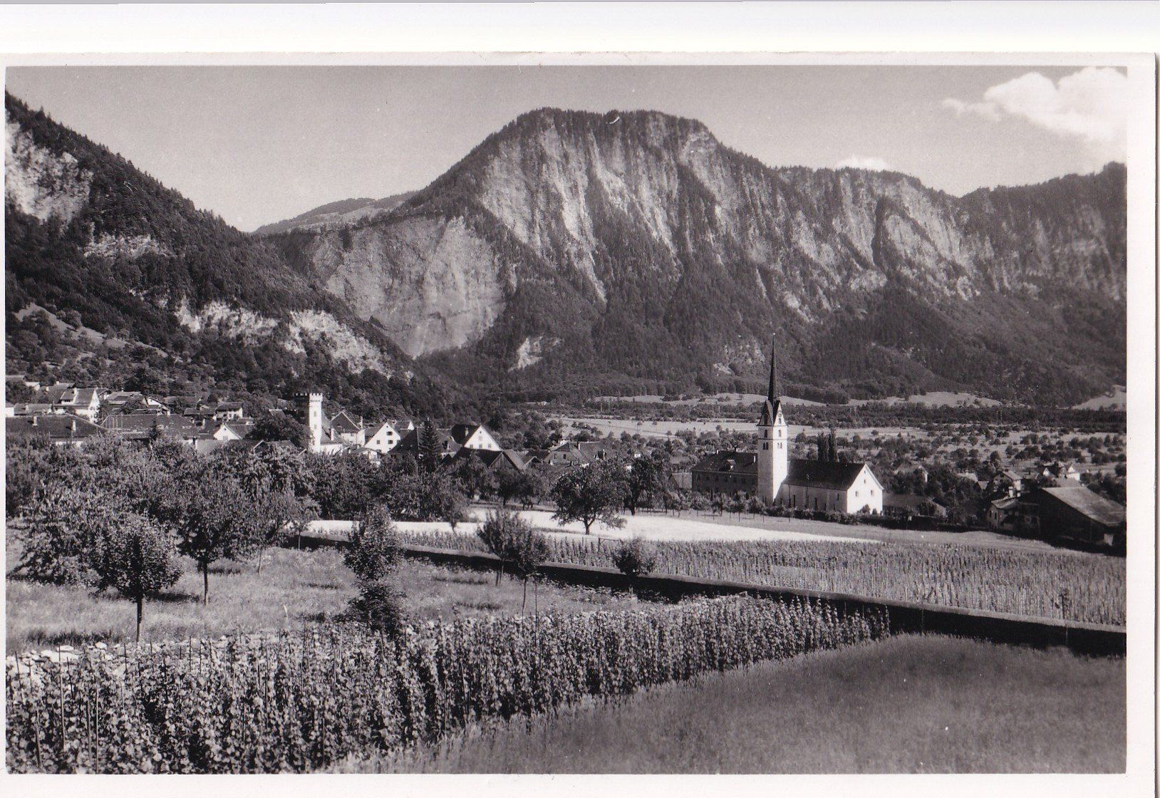 Cartes postales: Malans Dorfansicht – D'occasion à Olten par clotaldi